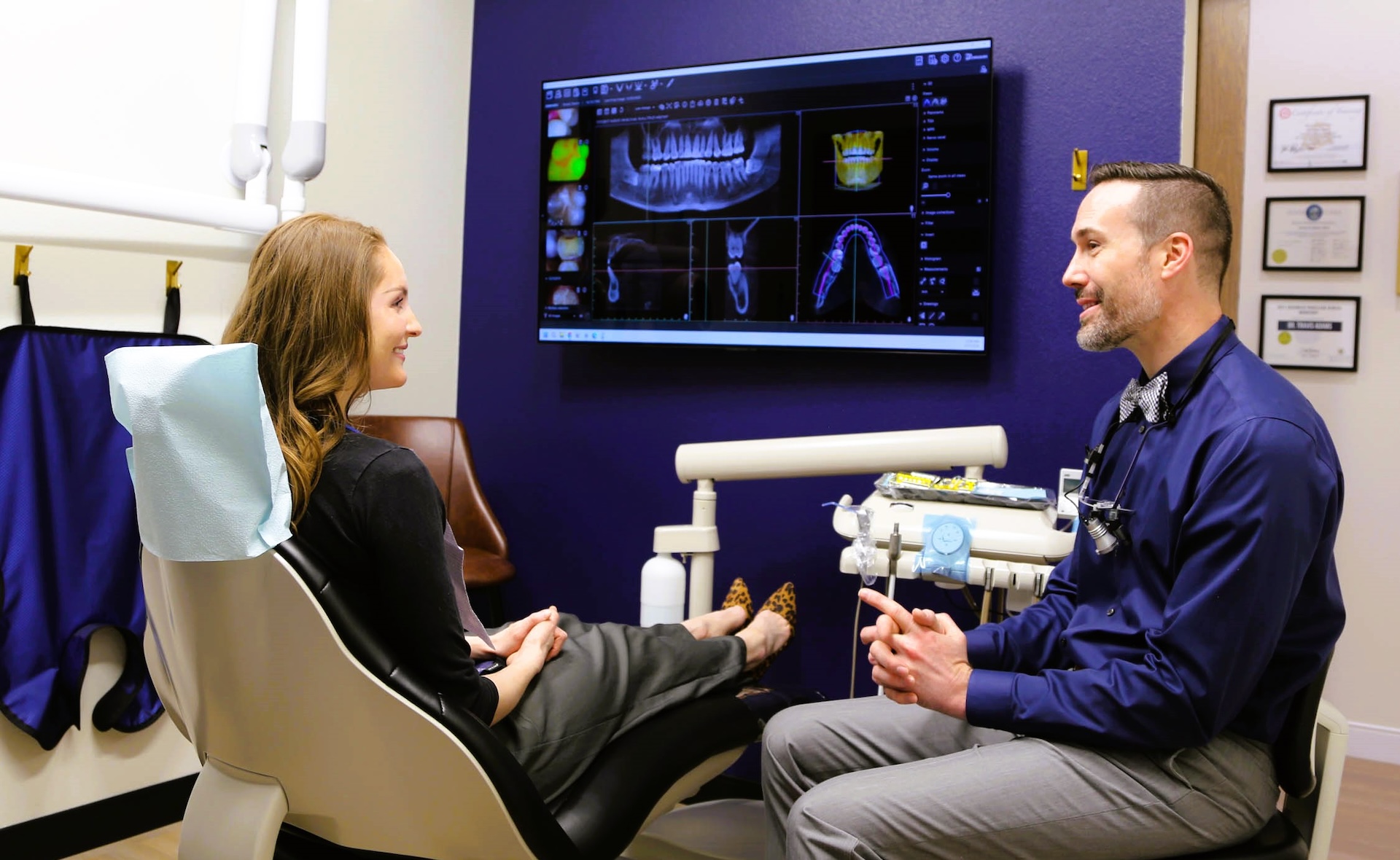 Cosmetic Dentistry, clear aligners, and dental implants from Dr Travis Adams in South Reno, West Reno, and Damonte Ranch, NV