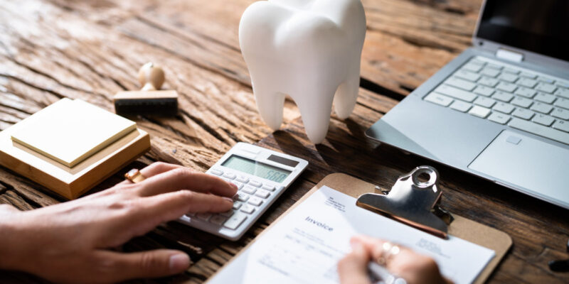 Dental Insurance Money. Dentist Service Desk And Implant Money